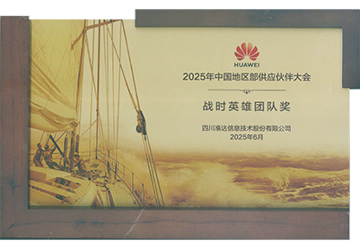 2025年華為中國地區部戰時英雄團隊獎